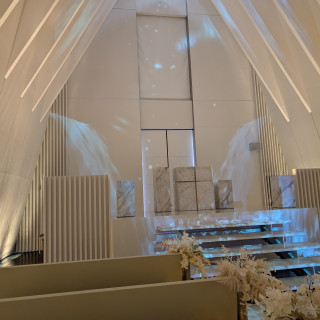 チャペル内の写真です