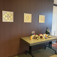 リゾート風の飾りスペースです。