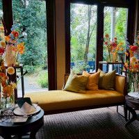 本番のお花コーディネートです。