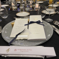 洗礼されたテーブル装飾でした