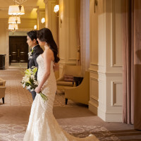 披露宴再入場扉オープンの瞬間