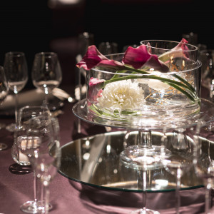 ゲストテーブル装花|778910さんの東京ステーションホテルの写真(2577967)