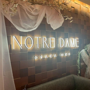 入り口|778923さんのノートルダム大阪ONE/FIVESTAR WEDDINGの写真(2577988)