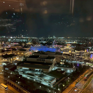 夜景|778923さんのノートルダム大阪ONE/FIVESTAR WEDDINGの写真(2577989)