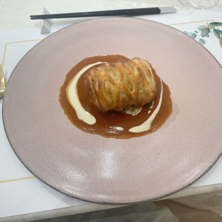 試食。中に大葉が入っており、風味が効いていてよかった。