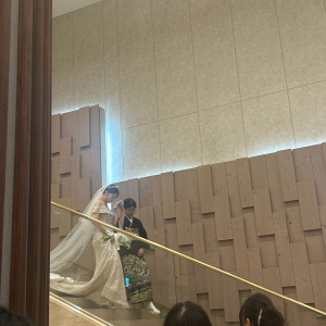 母と一緒に歩いたチャペル|778958さんのOPERAHOUSE TOKYOの写真(2578109)