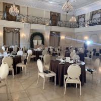 落ち着いたシックな会場です