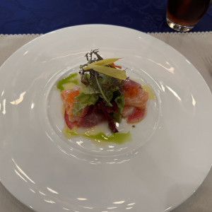 サーモンのマリネです。|778961さんのガーデンテラス福岡ホテル&リゾートの写真(2578130)