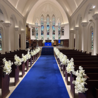 チャペル。青色がすごく綺麗。