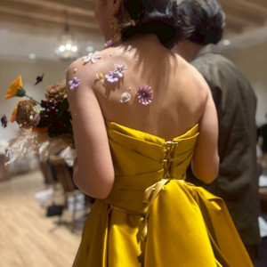 お色直しなの後ろ姿です。|778965さんのLe chic unjour（ラシックアンジュール）の写真(2601348)