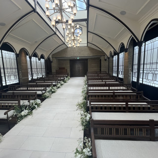 挙式会場です。