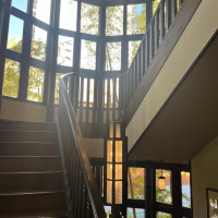 階段。写真撮影も可能なようです。