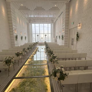 自分達がとても気に入ったチャペルです。