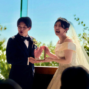 会場手配の結婚証明書|779021さんのコットンハーバークラブ(横浜)/テイクアンドギヴ・ニーズウェディングの写真(2578424)