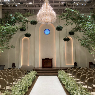 チャペル入り口より撮影、写真加工なし