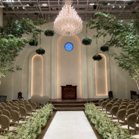 チャペル入り口より撮影、写真加工なし