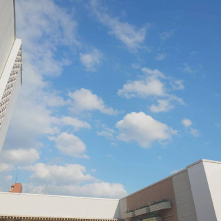 チャペル前の屋上