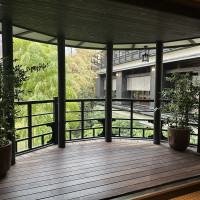 3階のベランダ。