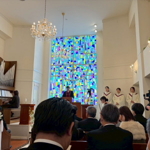 ステンドグラスが素敵でした。|779101さんのアールベルアンジェ名古屋の写真(2601262)