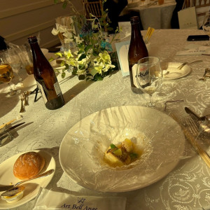 特殊な紙で包み焼きされた海鮮は、香りがとても良かったです|779101さんのアールベルアンジェ名古屋の写真(2601265)