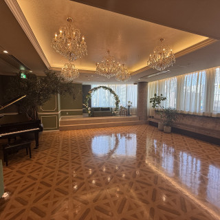 ウェルカムパーティーのスペース