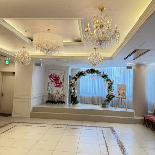 ウェルカムパーティーのスペース