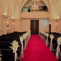 チャペルのステージ側からの見た目