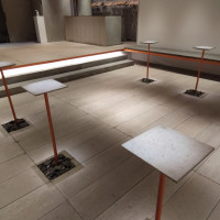 当日のゲストが手紙を読むスペース。