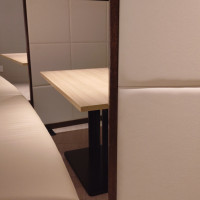 説明受けた席が真隣と開放されていて緊張しました