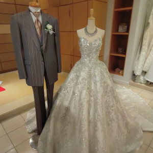 キラキララメドレス、生地感もかわいい。|779190さんのセントパトリック・チャーチ／ロイヤルホールヨコハマの写真(2597949)