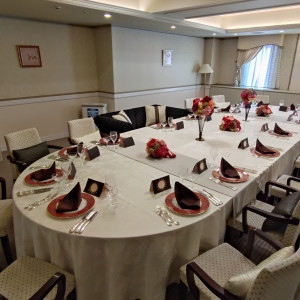 披露宴会場（狭い方）|779190さんのウェディングスホテル・ベルクラシック東京の写真(2578840)