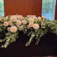 ドレスやに合わせて大ぶりのお花で、クラシカルなイメージです