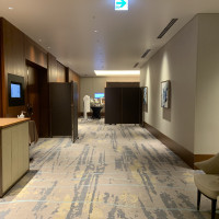 披露宴会場廊下