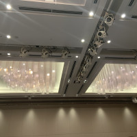 披露宴会場天井