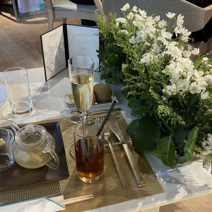 新婦席のお料理|779238さんの東郷記念館／THE GARDENの写真(2579088)