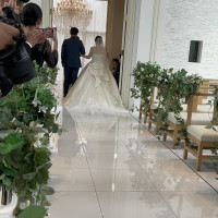 チャペル退場のシーン