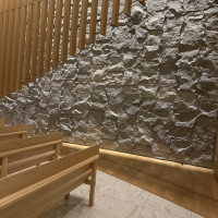 ハートの石がある