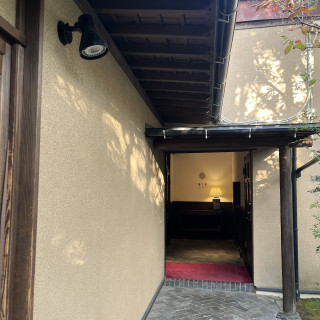 挙式会場の入り口