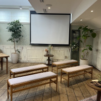 チャペル入り口前