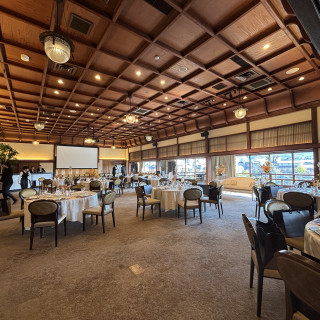 広い披露宴会場です