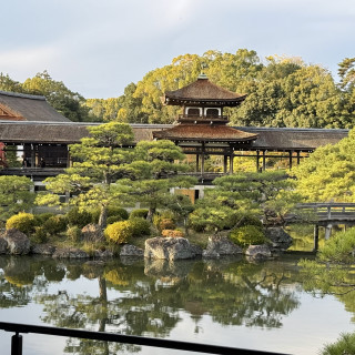 写真撮影にて使用できる庭園