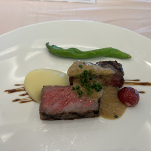 ホルトのメインです。本当に柔らかくて美味しかったです。|779349さんのSHIROYAMA HOTEL kagoshima（城山ホテル鹿児島）の写真(2579447)