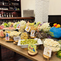 大人気だったポップコーンビュッフェ