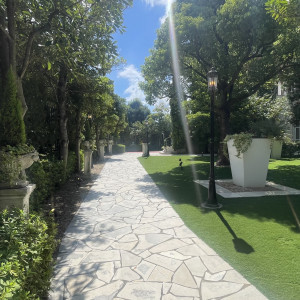 会場までの道|779366さんのアーフェリーク迎賓館（小倉）/テイクアンドギヴ・ニーズウェディングの写真(2581790)