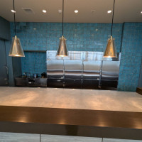 オープンキッチンで出来たてのお料理をいただけます