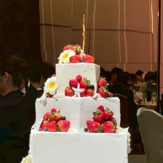 ウエディングケーキです！