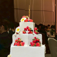 ウエディングケーキです！