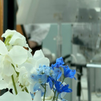 挙式会場のお花です