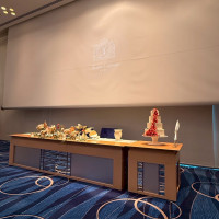 新郎新婦テーブル