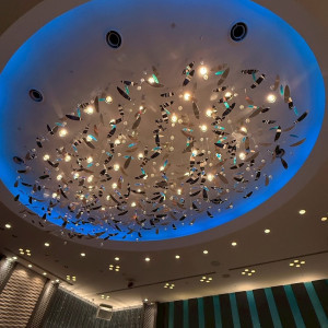 天井|779399さんのノートルダム神戸/FIVESTAR WEDDINGの写真(2579715)